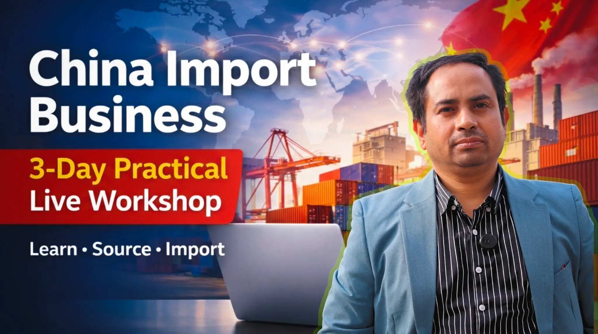 China Import Business 3 Days Practical Live Workshop – Batch 02